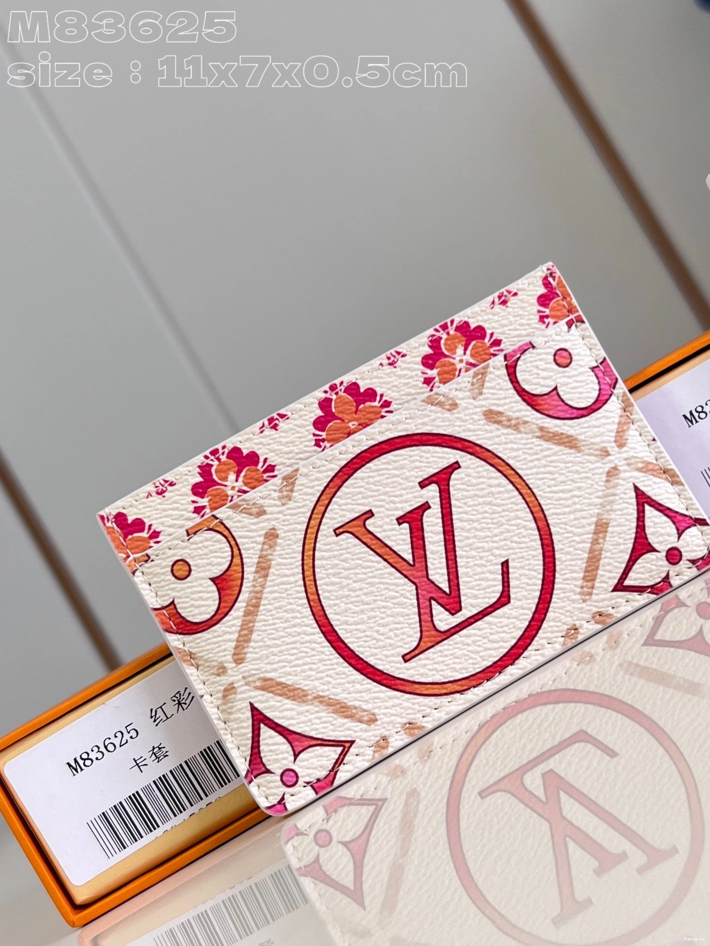 LOUIS CARD HOLDER-11*7*0.5cm VUITTON 0817